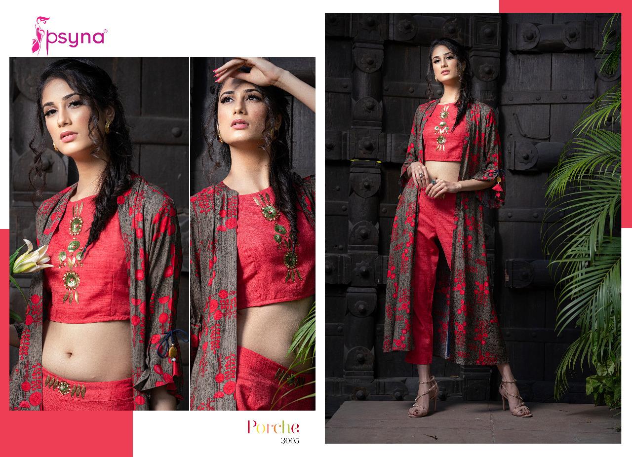 Psyna-Launching-Porche-Vol-3-Shrug-Catalogue-With-Different-Bottoms-Palazzo-Pant-Skirt-Collection-2