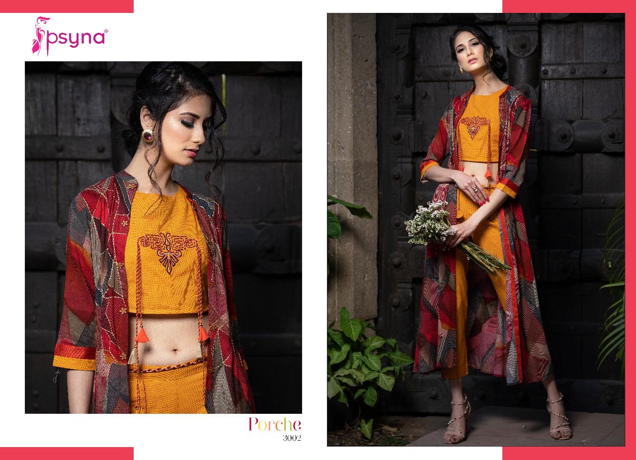 Psyna-Launching-Porche-Vol-3-Shrug-Catalogue-With-Different-Bottoms-Palazzo-Pant-Skirt-Collection-7