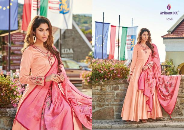 Arihant-Rubinaa-Silk-Readymade-Gown-Style-Salwar-Kameez-Supplier-13