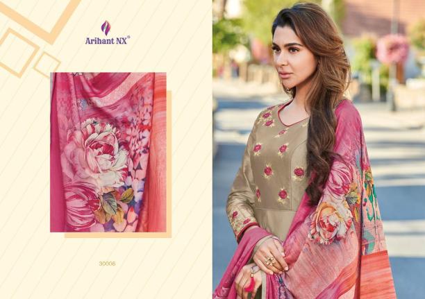 Arihant-Rubinaa-Silk-Readymade-Gown-Style-Salwar-Kameez-Supplier-18
